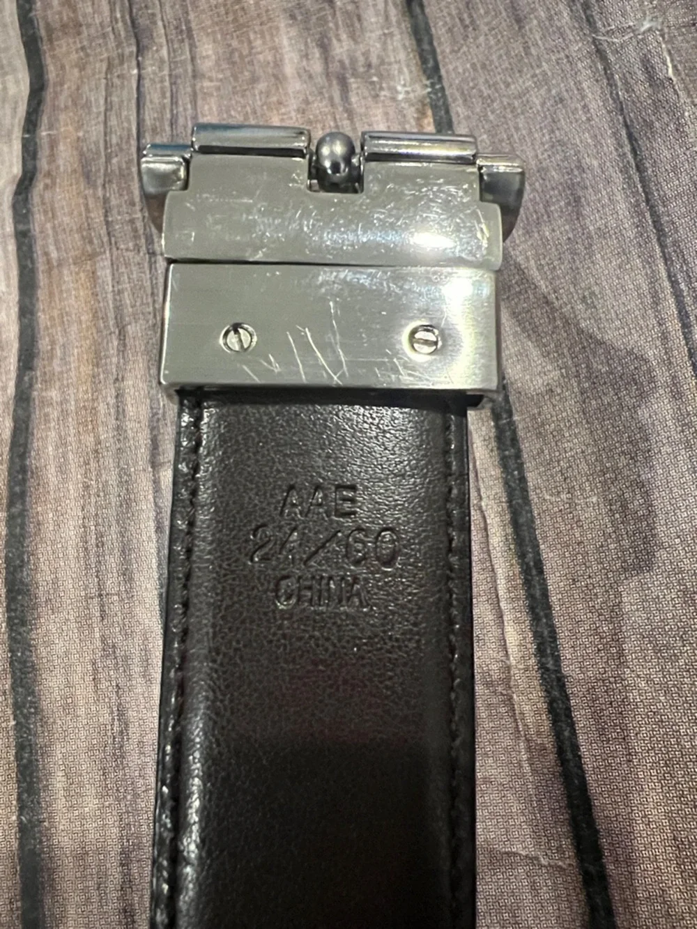 Nautica Boys Belt Black 24/60